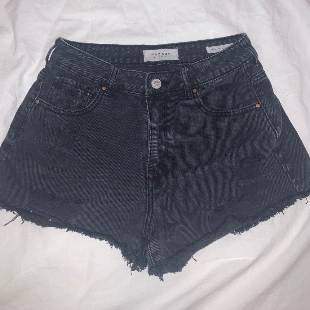 PACSUN HIGH-RISE FESTIVAL SHORTS
